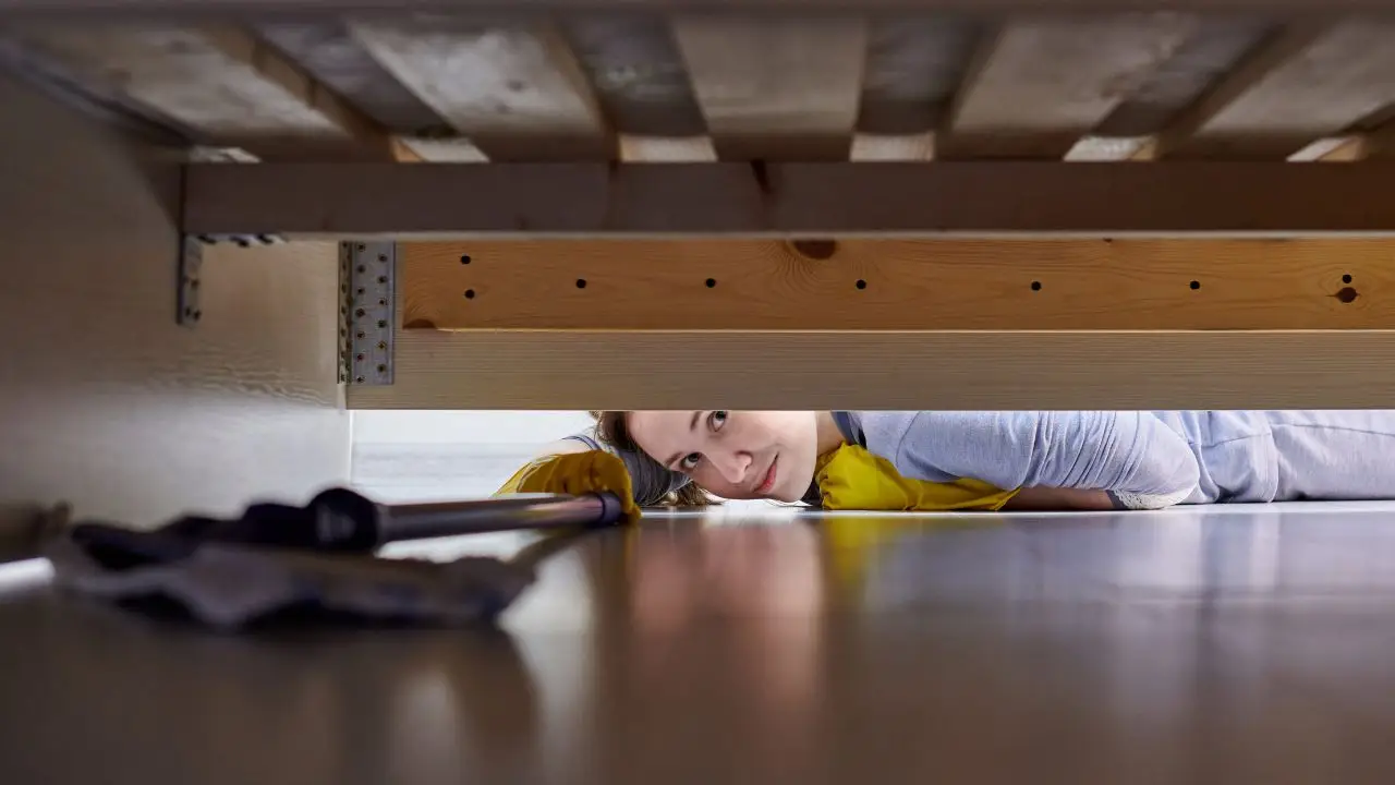 Non pulisci mai la struttura del letto? Ecco la quantità di acari e polvere che si nasconde lì