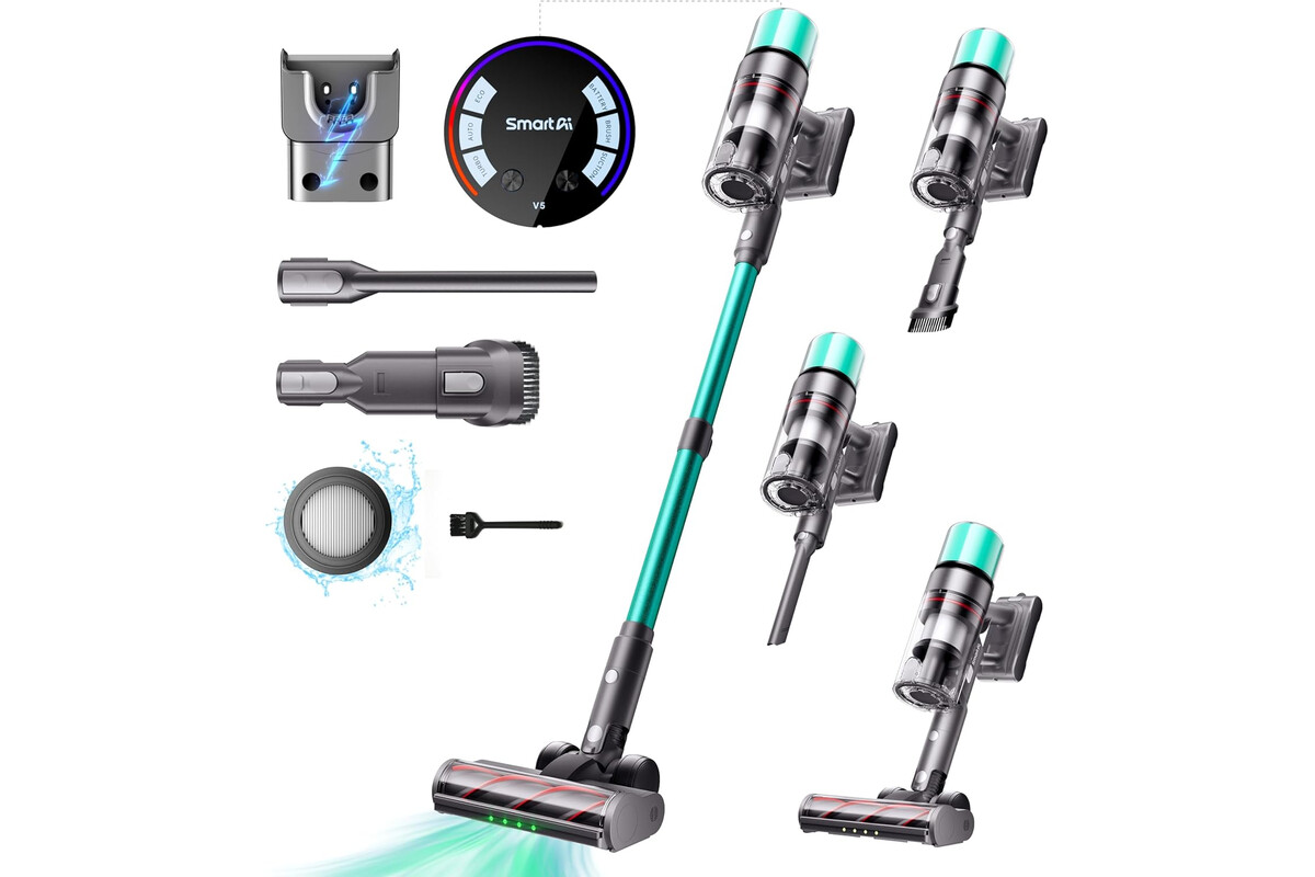 Risparmia tempo e denaro con smartAI V5: la scopa elettrica wireless super potente ora in offerta speciale